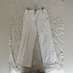Liz clairborne white denim jeans